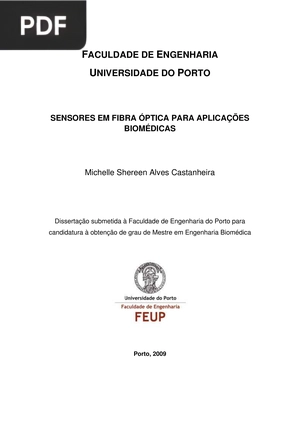 Sensores em fibra óptica para aplicações biomédicas